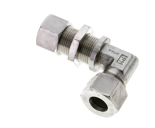 20S Stainless Steel Elbow Cutting Fitting Bulkhead 400 bar ISO 8434-1