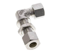 14S Stainless Steel Elbow Compression Fitting Bulkhead 400 bar ISO 8434-1