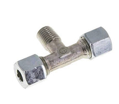 8L & M12x1,5 (con) Verzinkter Stahl T-Shape T-Verschraubung mit Außengewinde 315 bar ISO 8434-1