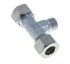 15L & M18x1.5 (con) Verzinkter Stahl T-Shape T-Verschraubung mit Außengewinde 315 bar ISO 8434-1