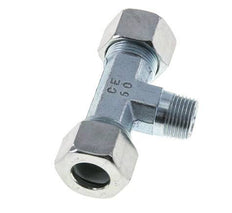 15L & M18x1.5 (con) Verzinkter Stahl T-Shape T-Verschraubung mit Außengewinde 315 bar ISO 8434-1