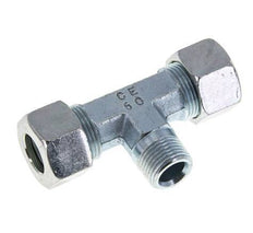 15L & M18x1.5 (con) Verzinkter Stahl T-Shape T-Verschraubung mit Außengewinde 315 bar ISO 8434-1