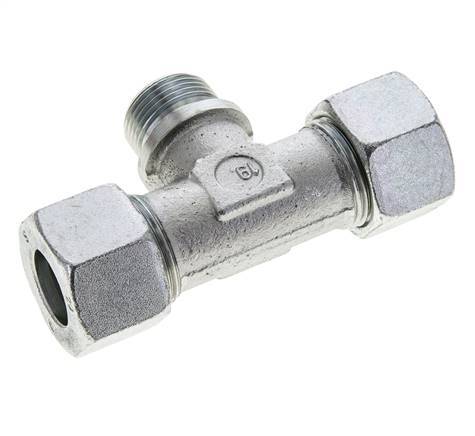 20S & R3/4'' Verzinkter Stahl T-Shape T-Stück mit Außengewinde 400 bar ISO 8434-1