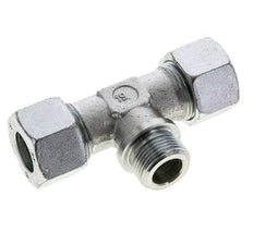 20S & R3/4'' Verzinkter Stahl T-Shape T-Stück mit Außengewinde 400 bar ISO 8434-1