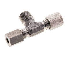 4LL & R1/8'' T-Stück aus Edelstahl mit Außengewinde, 100 bar ISO 8434-1