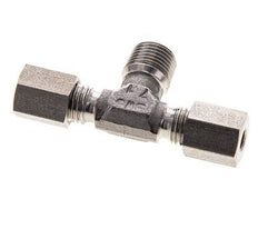 4LL & R1/8'' T-Stück aus Edelstahl mit Außengewinde, 100 bar ISO 8434-1
