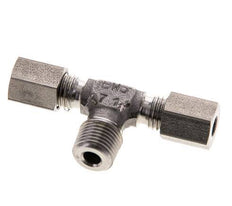 4LL & R1/8'' T-Stück aus Edelstahl mit Außengewinde, 100 bar ISO 8434-1