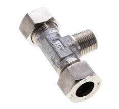 18L & R1/2'' Stainless Steel T-Shape Tee Cutting Fitting with Male Threads 315 bar ISO 8434-1