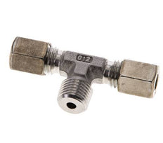 6L & R1/4'' Edelstahl T-Shape T-Kompressionsfitting mit Außengewinde 315 bar ISO 8434-1