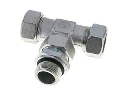 28L & M33x2 Verzinkter Stahl T-Shape T-Stück mit Außengewinde 160 bar Einstellbar ISO 8434-1