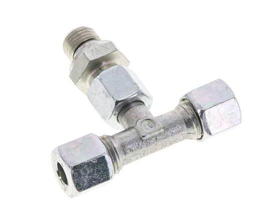 8L & G1/4'' Verzinkter Stahl T-Shape T-Stück mit Außengewinde 315 bar Einstellbar ISO 8434-1