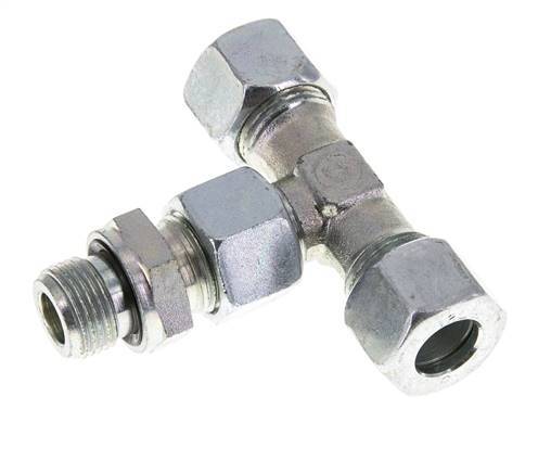 12L & G3/8'' Verzinkter Stahl T-Shape T-Stück mit Außengewinde 315 bar Einstellbar ISO 8434-1