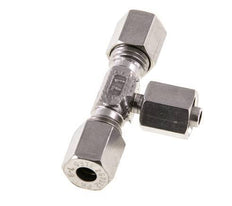 6L Edelstahl T-Shape T-Schneidfitting mit Drehgelenk 315 bar Einstellbar ISO 8434-1