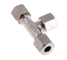 8L Edelstahl T-Shape T-Schneidfitting mit Drehgelenk 315 bar Einstellbar ISO 8434-1