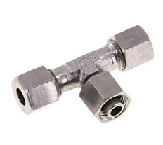 8L Edelstahl T-Shape T-Schneidfitting mit Drehgelenk 315 bar Einstellbar ISO 8434-1