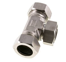 35L Stainless Steel T-Shape Tee Cutting Fitting with Swivel 160 bar Adjustable ISO 8434-1