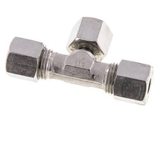 8S Edelstahl T-Shape T-Schneidfitting mit Drehgelenk 630 bar einstellbar ISO 8434-1