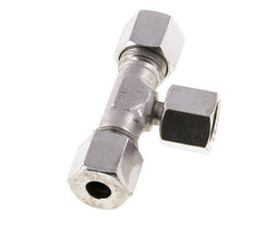 8S Edelstahl T-Shape T-Schneidfitting mit Drehgelenk 630 bar einstellbar ISO 8434-1