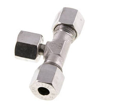 8S Edelstahl T-Shape T-Schneidfitting mit Drehgelenk 630 bar einstellbar ISO 8434-1
