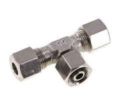10S Stainless Steel T-Shape Tee Cutting Fitting with Swivel 630 bar Adjustable ISO 8434-1