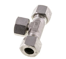 16S Edelstahl T-Shape T-Stück mit Drehgelenk 400 bar einstellbar ISO 8434-1