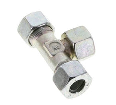 15L Verzinkter Stahl T-Shape Schneidfitting mit Drehgelenk 315 bar NBR Einstellbar ISO 8434-1