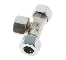 15L Verzinkter Stahl T-Shape Schneidfitting mit Drehgelenk 315 bar NBR Einstellbar ISO 8434-1