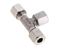 8L Edelstahl T-Shape T-Verschraubung mit Drehgelenk 315 bar FKM Einstellbar ISO 8434-1