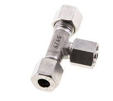 8L Edelstahl T-Shape T-Verschraubung mit Drehgelenk 315 bar FKM Einstellbar ISO 8434-1