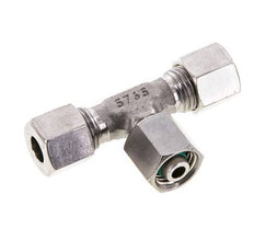 8L Edelstahl T-Shape T-Verschraubung mit Drehgelenk 315 bar FKM Einstellbar ISO 8434-1