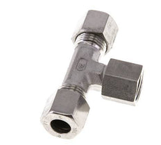 10L Edelstahl T-Shape T-Schneidfitting mit Drehgelenk 315 bar FKM Einstellbar ISO 8434-1