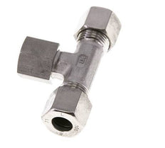 10L Edelstahl T-Shape T-Schneidfitting mit Drehgelenk 315 bar FKM Einstellbar ISO 8434-1