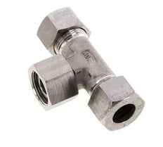 15L Edelstahl T-Shape T-Schneidfitting mit Drehgelenk 315 bar FKM Einstellbar ISO 8434-1