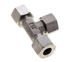 14S Stainless Steel T-Shape Tee Cutting Fitting with Swivel 630 bar FKM Adjustable ISO 8434-1