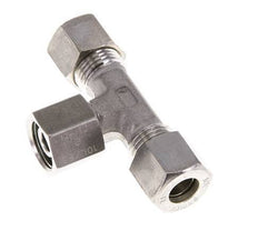 10L Edelstahl T-Stück Kompressionsverschraubung mit Drehgelenk 315 bar FKM Einstellbar ISO 8434-1