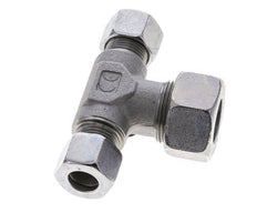 12L & 18L Zink plated Steel T-Shape Tee Cutting Fitting 315 bar ISO 8434-1