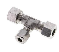 8L & 12L Stainless Steel T-Shape Tee Cutting Fitting 315 bar ISO 8434-1