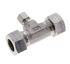 10L & 22L Stainless Steel T-Shape Tee Cutting Fitting 160 bar ISO 8434-1