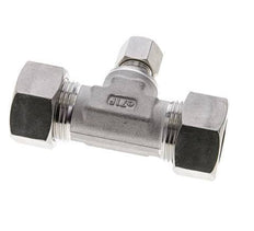 10L & 22L Stainless Steel T-Shape Tee Cutting Fitting 160 bar ISO 8434-1