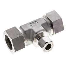 12L & 28L Stainless Steel T-Shape Tee Cutting Fitting 160 bar ISO 8434-1