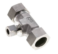 12L & 28L Stainless Steel T-Shape Tee Cutting Fitting 160 bar ISO 8434-1