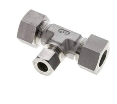 16S & 25S Stainless Steel T-Shape Tee Cutting Fitting 400 bar ISO 8434-1