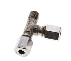 6L & M10x1 (con) rechtwinkliges T-Stück aus Edelstahl mit Außengewinde 315 bar ISO 8434-1