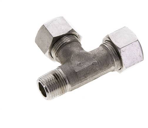 15L & M18x1,5 (con) Edelstahl-Winkelverschraubung mit Außengewinde 315 bar ISO 8434-1
