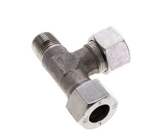 15L & M18x1,5 (con) Edelstahl-Winkelverschraubung mit Außengewinde 315 bar ISO 8434-1