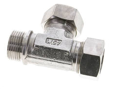 28L & G1'' Stainless Steel Right Angle Tee Cutting Fitting with Male Threads 160 bar ISO 8434-1