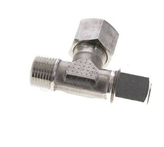 14S & R1/2'' Stainless Steel Right Angle Tee Cutting Fitting with Male Threads 630 bar ISO 8434-1