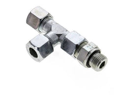 14S & G1/2'' Zink Plated Steel Right Angle Tee Cutting Fitting with Male Threads 630 bar Adjustable ISO 8434-1