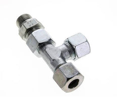 14S & G1/2'' Zink Plated Steel Right Angle Tee Cutting Fitting with Male Threads 630 bar Adjustable ISO 8434-1