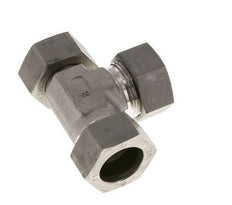 28L Edelstahl rechtwinkliges T-Schneidfitting mit Drehgelenk 160 bar einstellbar ISO 8434-1